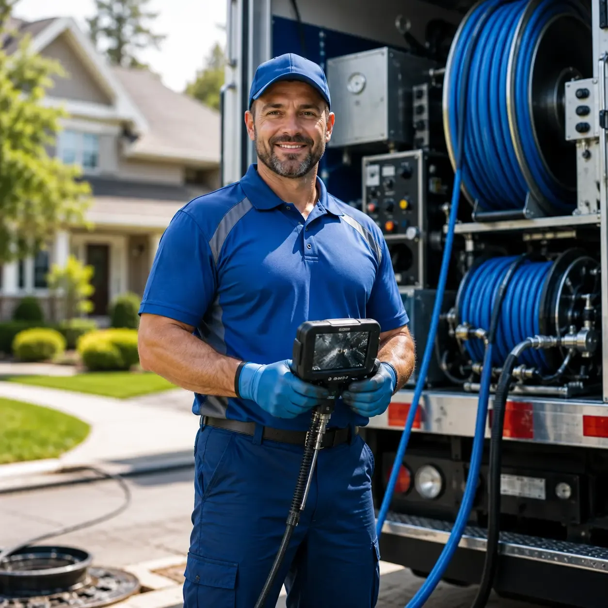 Local outdoor drain cleaning specialists in Mumford, NY